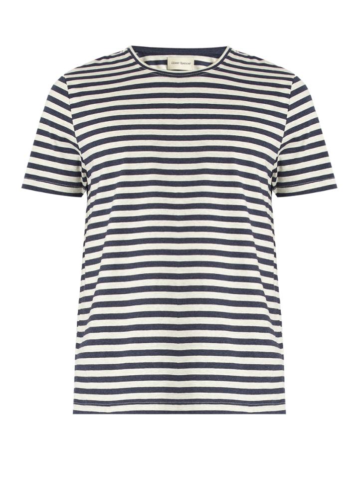 Oliver Spencer Conduit Striped Cotton-jersey T-shirt