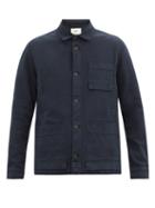 Matchesfashion.com Folk - Plinth Cotton-canvas Field Jacket - Mens - Navy