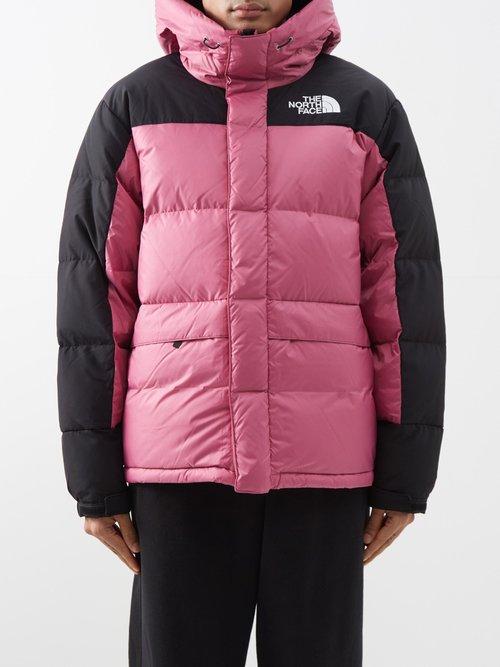 The North Face - Himalayan Hooded Down Parka - Mens - Pink Black