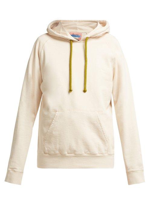 Matchesfashion.com Acne Studios - Hooded Cotton Sweatshirt - Womens - Cream