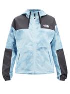 The North Face - Sheru Marbled-ripstop Jacket - Womens - Blue Print