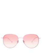 Matchesfashion.com Prism - San Diego Metal Sunglasses - Womens - Pink