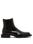 Matchesfashion.com Alexander Mcqueen - Leather Chelsea Boots - Mens - Black