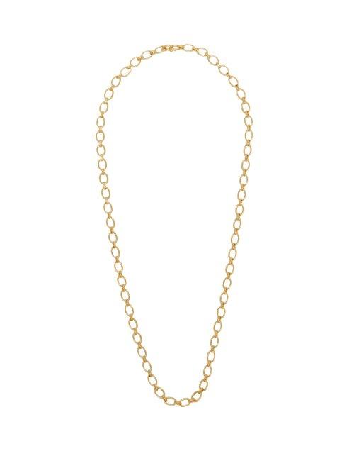 Matchesfashion.com Irene Neuwirth - Oval Link 18kt Gold Necklace - Womens - Gold