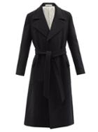 Umit Benan B+ - Belted Cashmere Coat - Womens - Black