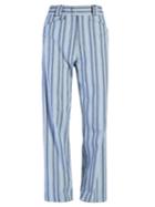 Isabel Marant Selina High-rise Striped Trousers