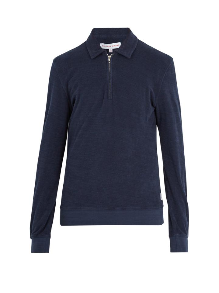Orlebar Brown Ritson French Terry-towelling Top