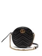 Gucci - Gg Marmont Small Matelass-leather Cross-body Bag - Womens - Black