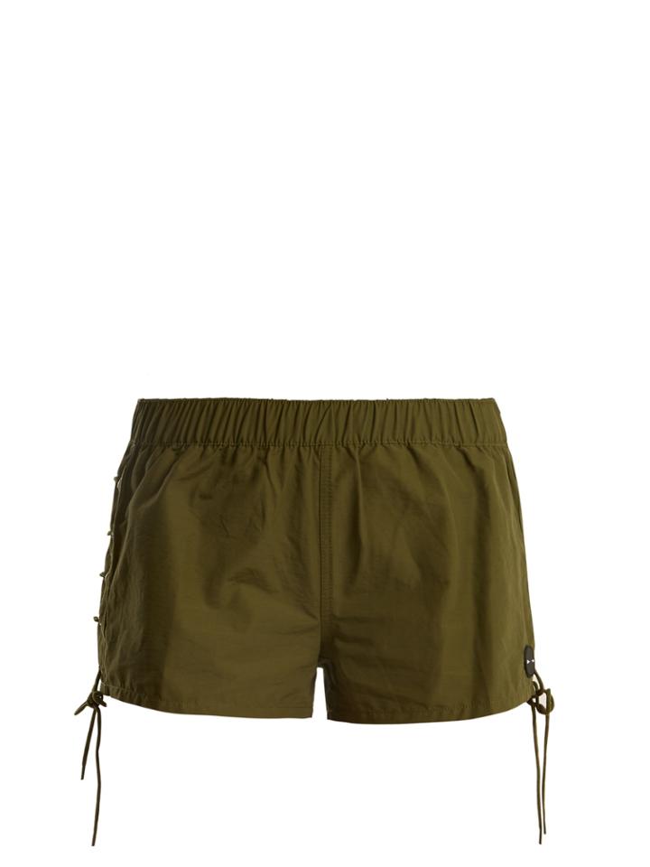 The Upside Fiesta Cotton-blend Shorts