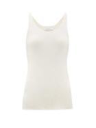 Matchesfashion.com Ryan Roche - Cashmere Blend Camisole Top - Womens - Ivory