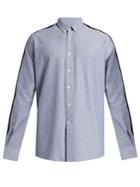 Ami Contrast-panel Cotton Shirt
