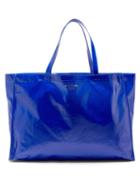Matchesfashion.com Acne Studios - Oilcloth Coated Cotton-blend Twill Tote Bag - Mens - Blue