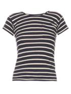 Nlst Mid-weight Striped Cotton T-shirt