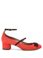Tabitha Simmons Rubia Suede Pumps