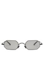 Matchesfashion.com Mykita - X Maison Margiela Craft Stainless Steel Sunglasses - Mens - Black