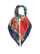 Gucci Heron-print Silk Scarf