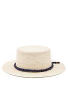 Sensi Studio Beaded Straw Hat