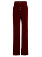 Vanessa Bruno Fylis Staright-leg Corduroy Trousers