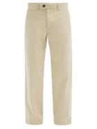 Matchesfashion.com Albam - Cotton Chino Trousers - Mens - Cream