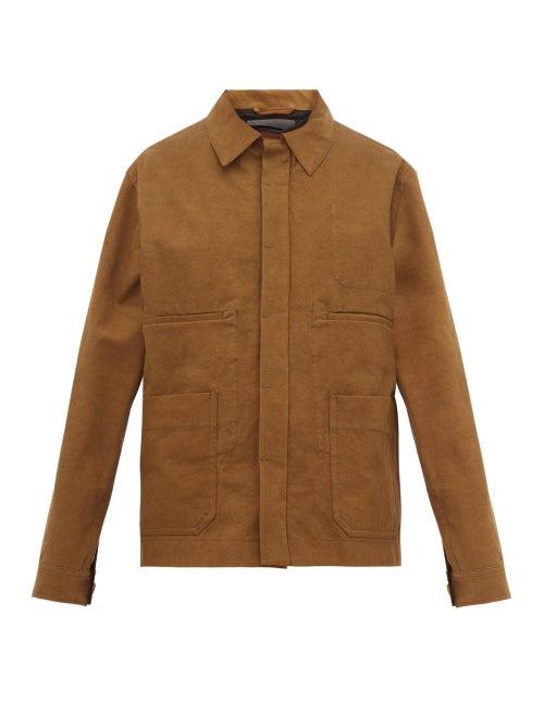 Matchesfashion.com Haider Ackermann - Cotton Work Jacket - Womens - Brown