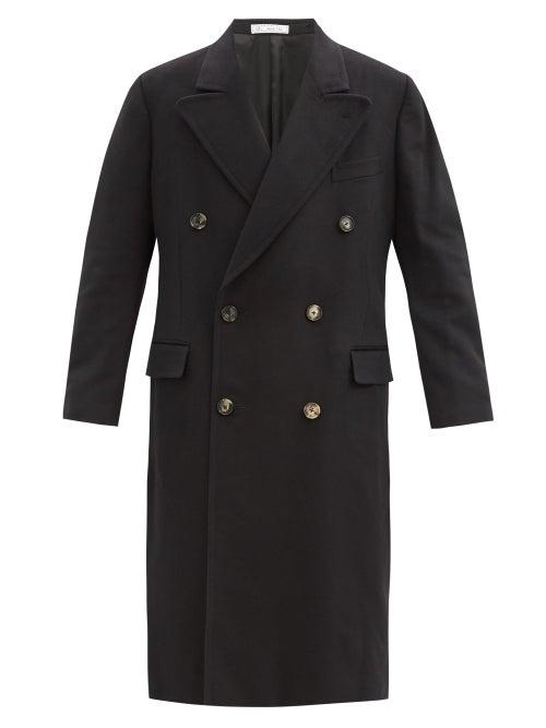 Matchesfashion.com Umit Benan B+ - Double-breasted Cashmere Coat - Mens - Black