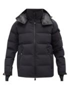 Moncler Grenoble - Montgetech Hooded Quilted Down Coat - Mens - Navy