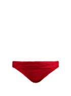 Matchesfashion.com Heidi Klein - Puglia Fold Over Bikini Briefs - Womens - Red