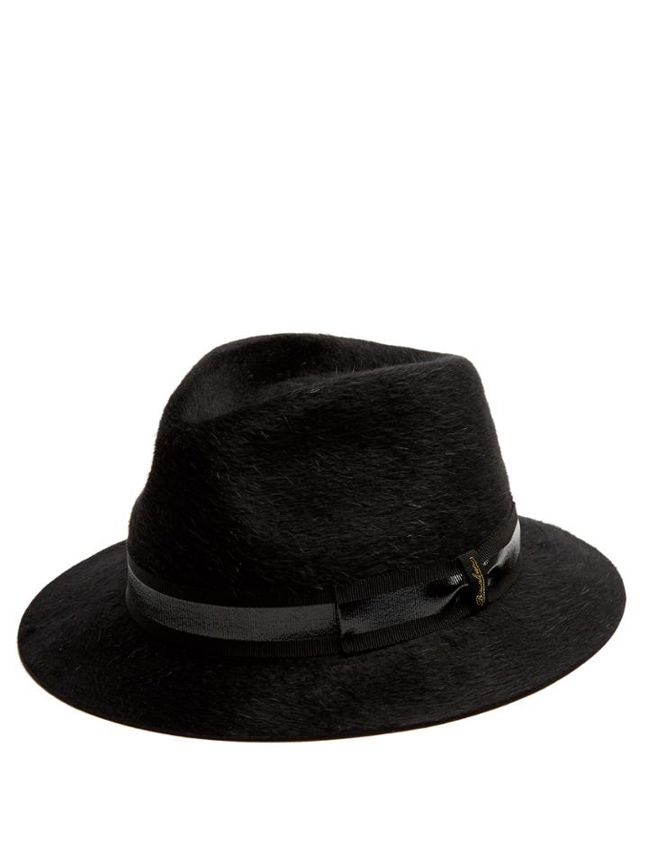 Borsalino Melousine Felt Fedora Hat