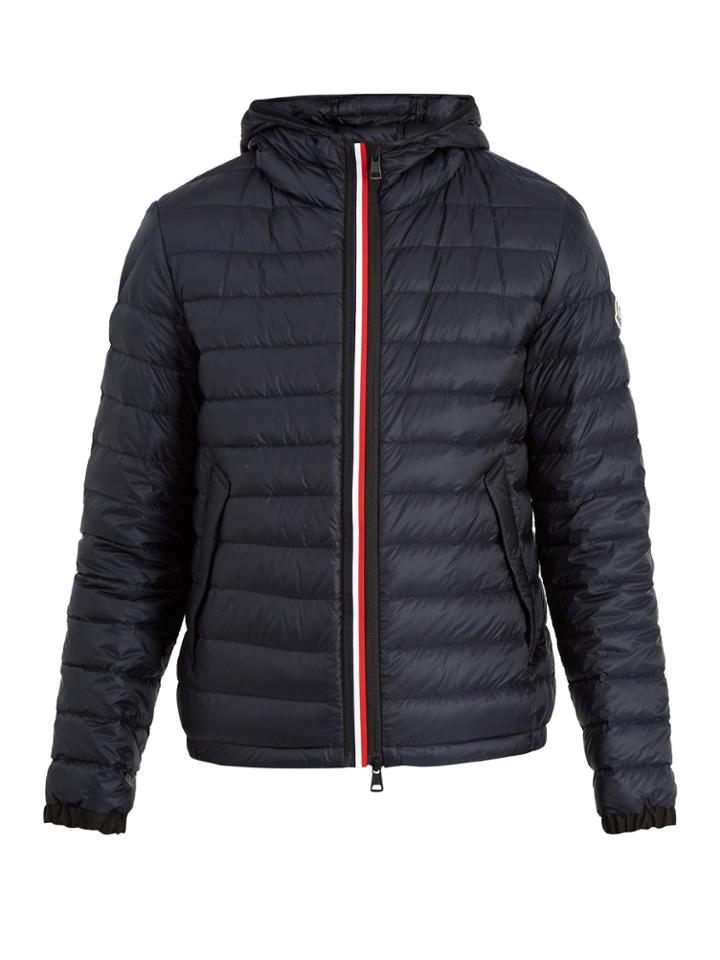 Moncler Morvan Quilted-down Hooded Jacket