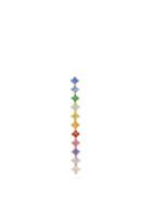 Matchesfashion.com Diane Kordas - Rainbow Crystal And 18kt Rose Gold Ear Cuff - Womens - Multi