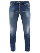 Dsquared2 - Cool Guy Cropped Skinny Jeans - Mens - Blue