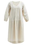 Max Mara Beachwear - Libano Dress - Womens - Cream