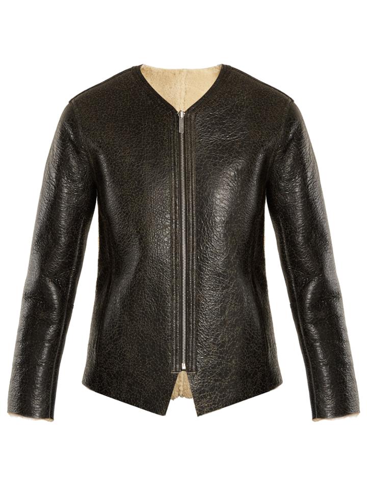 Isabel Marant Étoile Izy Reversible Leather And Shearling Jacket