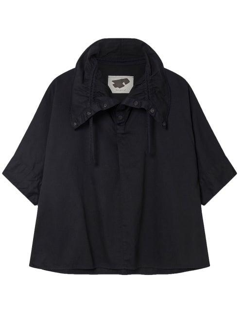 Matchesfashion.com Birkenstock X Toogood - The Mudlark Drawstring-neck Shirt - Womens - Black