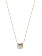 Ileana Makri Sapphire, Amethyst, Tsavorite & Gold Necklace