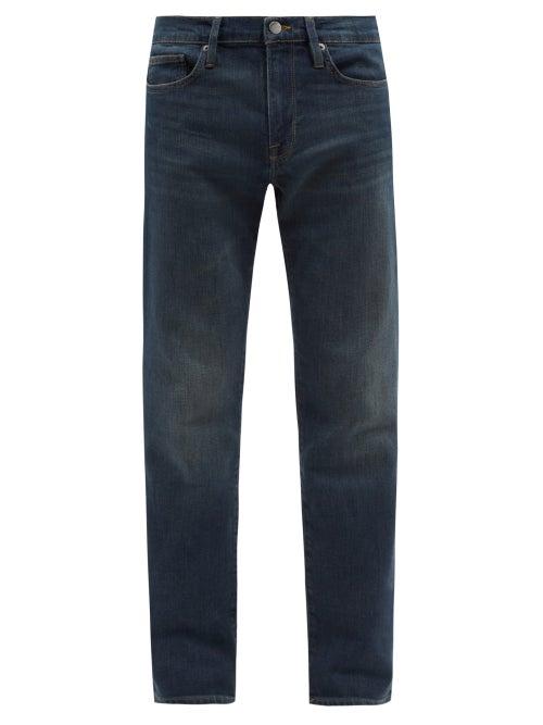 Frame - L'homme Slim-leg Jeans - Mens - Dark Indigo