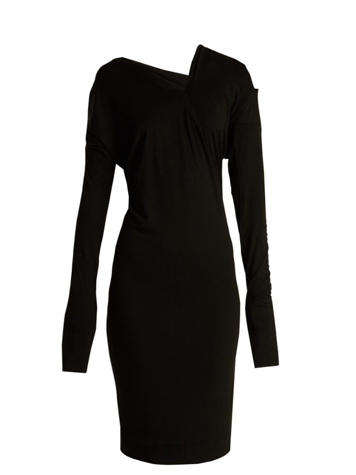 Vivienne Westwood Anglomania Timans Asymmetric Jersey Dress
