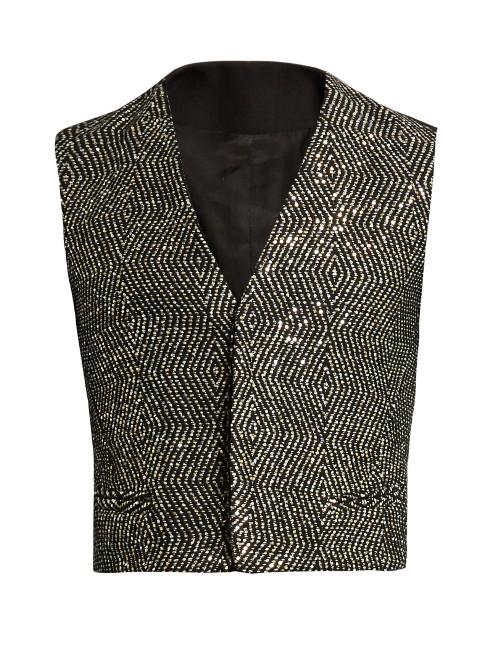 Haider Ackermann Orbai Sequin-embellished Waistcoat
