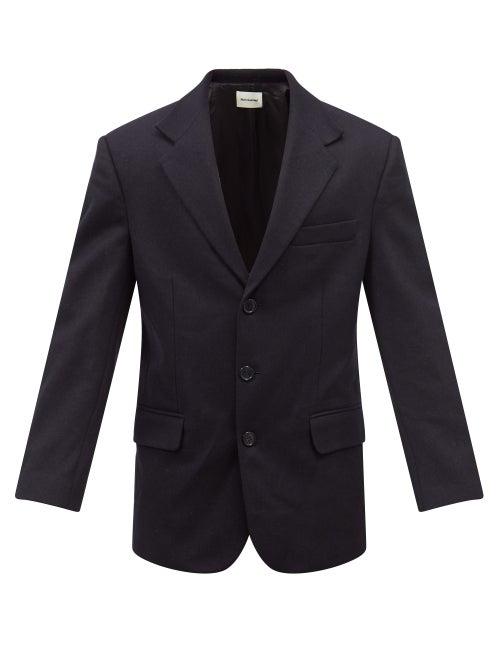 Molly Goddard - Chris Wool Suit Jacket - Mens - Dark Navy