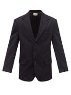 Molly Goddard - Chris Wool Suit Jacket - Mens - Dark Navy