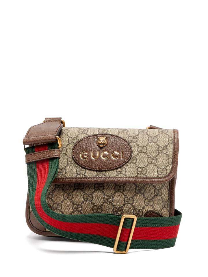 Gucci Gg Supreme Logo Cross-body Bag