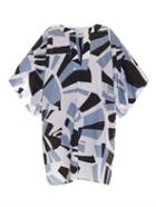 Fendi Pequin Printed Cotton Kaftan