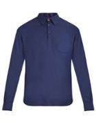 Barena Venezia Long-sleeved Brushed-cotton Polo Shirt
