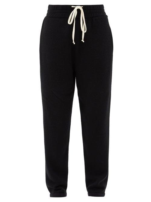 Matchesfashion.com Les Tien - Cashmere Track Pants - Womens - Black