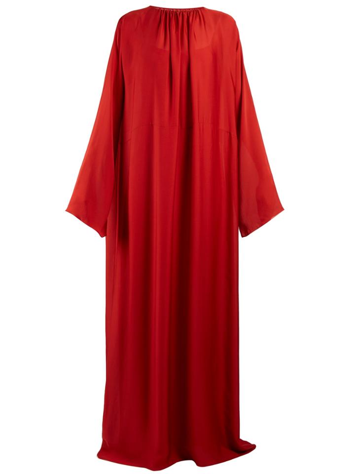 The Row Nancy Silk Dress