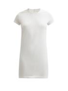 Matchesfashion.com Rick Owens - Level Longline Cotton-jersey T-shirt - Womens - White