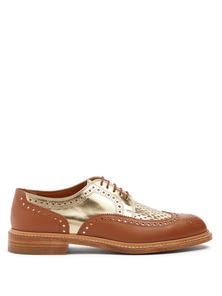 Clergerie Roelo Leather Lace-up Derby Shoes