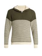 Loewe Shawl-collar Cotton-blend Sweater