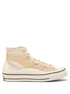 Matchesfashion.com Converse X Kim Jones - Chuck 70 High-top Canvas And Rubber Trainers - Mens - Ivory