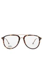 Isabel Marant Eyewear - Aviator Tortoiseshell-acetate And Metal Glasses - Womens - Brown Gold